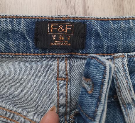 Mom jeans f&f č.36, f&f,36