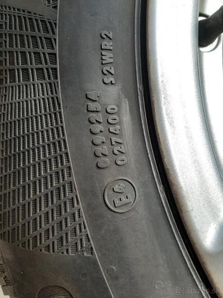 205/65 r16 h - zimné pneumatiky na originálnych di,