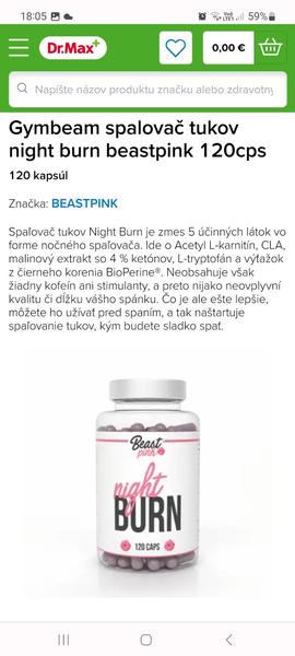 Skúsenosti so spaľovačom night burn