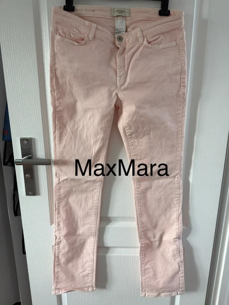 Svetloružové džínsy weekend max mara, l