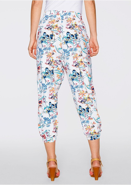 Kvetované 7/8 noahavice-uni veľkosť, bonprix