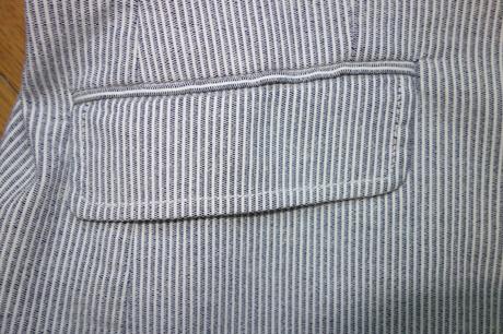 Prúžkované sako, h&m,40