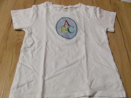 Biele tričko veľ. 98-104, h&m,98