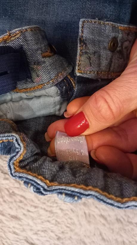 Nohavice - rifle so sťahovacim pásom, dopodopo,110