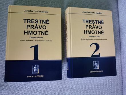 Trestné právo hmotné i, ii, 
