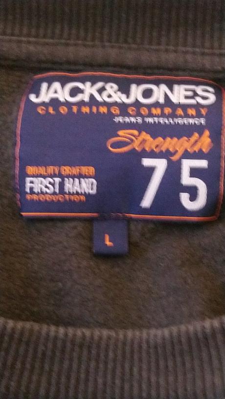 Pánska mikina s motívom, jack&jones, m