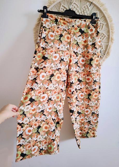 Trištvrťové cullotky mango, mango,m