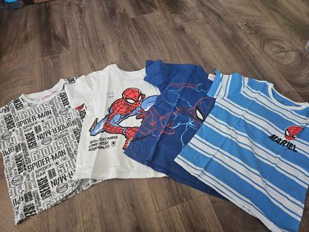 Tricka spiderman 4x, h&m,128