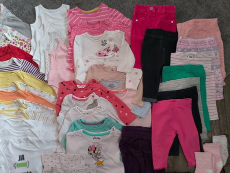 Mega balík pre dievčatko 3-6 mes., 68–80