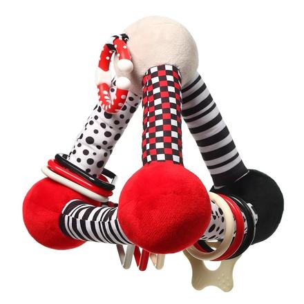 Babyono 783 hračka plyšová edukačná trojuholník,