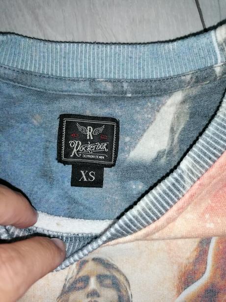 Mikina rockerbox č. xs, xs