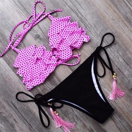 Bikiny volánové, l / m / s