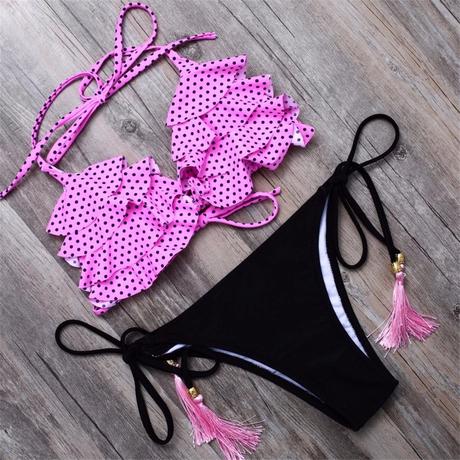 Bikiny volánové, l / m / s