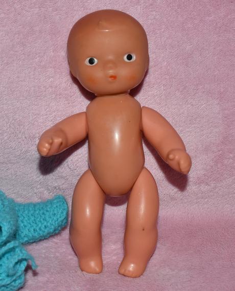 Retro bábika františek gumotex 19 cm,