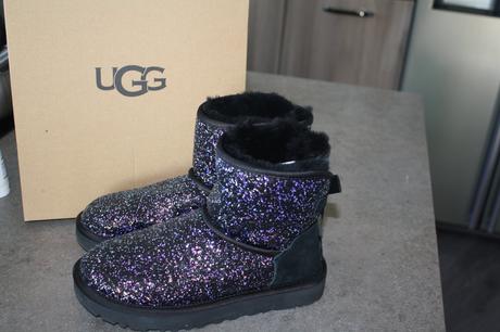 Ugg cierne trblietave cizmy, ugg,36