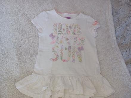 Biele letné tričko, f&f,122