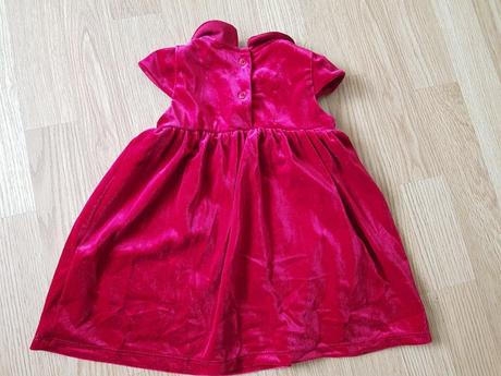 Dievčenske slávnostné šaty veľ. 74, baby club,74