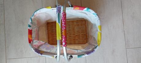 Košík nákup/piknik - nový,