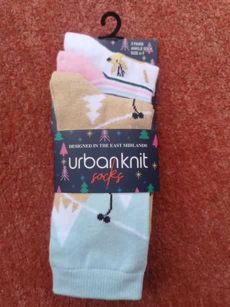 Urbanknit dámske vianočné ponožky 3 páry 37-41, 37 / 38 / 39 / 40 / 42