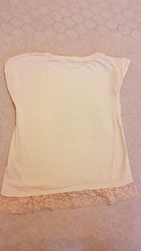 Dievčenské tričko veľkosť 116, 116