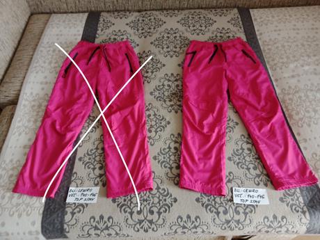 Zimné sustiakove zateplené nohavice zn.lewro, lewro,140