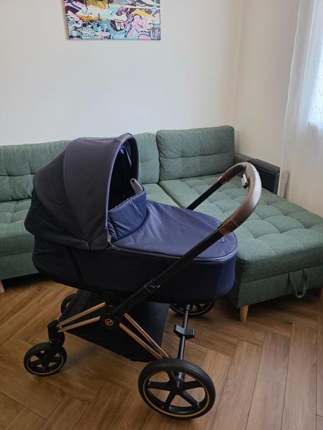 Cybex priam 3 rose gold indigo blue, cybex,cybex priam 3