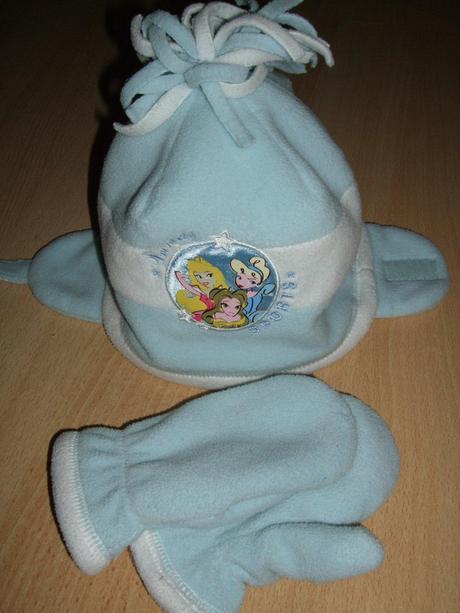 Čiapka a rukavice disney princess 2-4 roky, disney,92