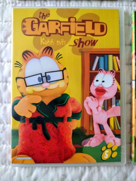 Séria dvd garfield, 