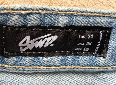 Pánske riflové kraťase baggy, pull&bear,34