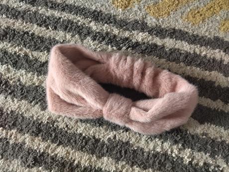 Plyšová čelenka 122/140, takko,122