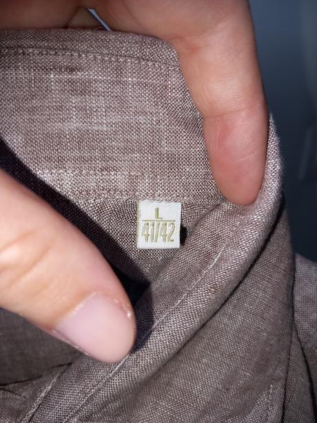 Ľanová košeľa m/l/oversize, l