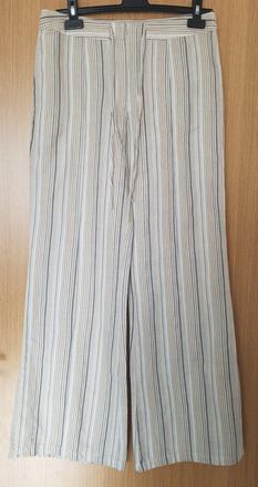 Siroke prirodne nohavice - rozne, s