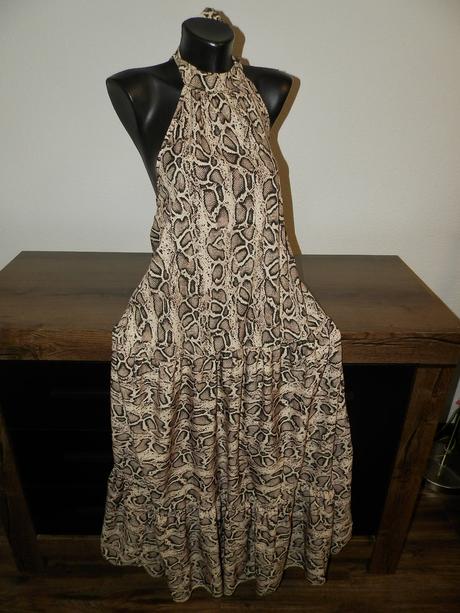 Šaty-hadí vzor, xl