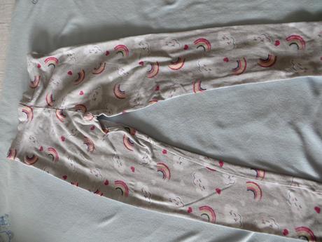 Šedé bavlnené legíny, f&f,116