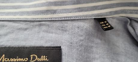Ľanová košela  massimo dutti, m