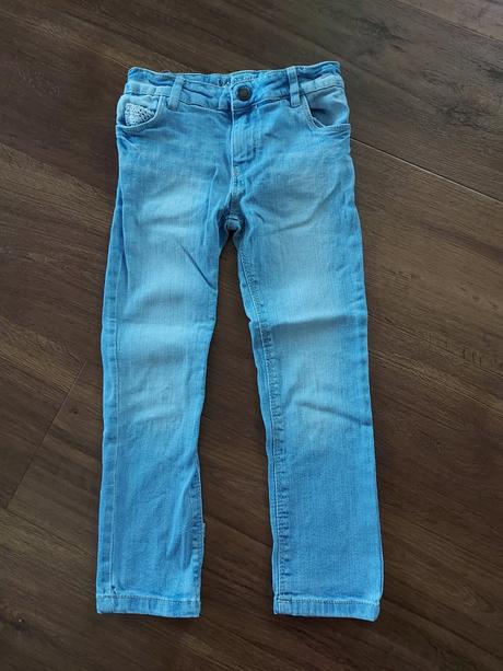 Rifle s cipkou 116, denim co,116