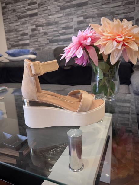 Camel sandálky na plattforme, 38