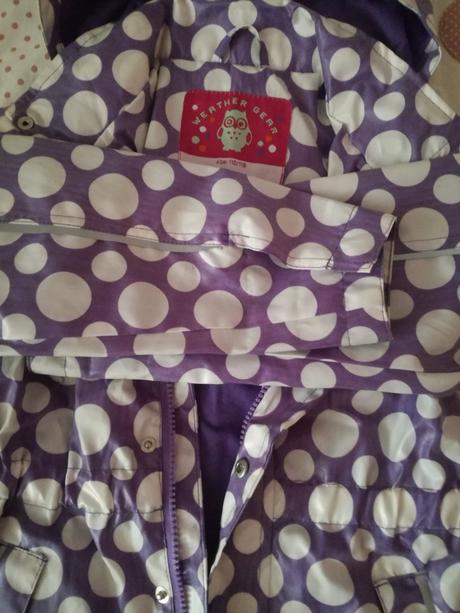 Dievčenský nepremokavý kabátik, tcm,116