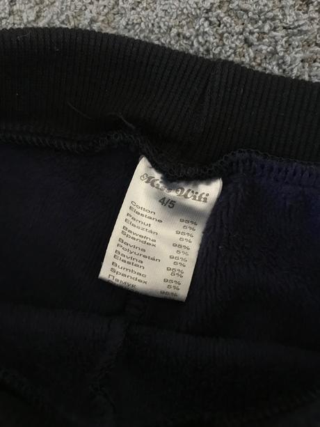 Hrubé zateplené legíny, 110