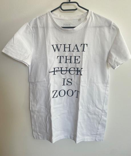 Biele bavlnene tricko zoot, s
