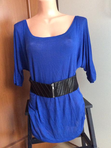 Top s netopierými rukávmi s/m, stradivarius,s