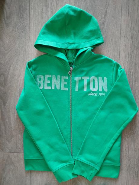 Kvalitná detská mikina zn.benetton,10-11 r, 150 cm, benetton,152
