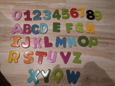 Magnetky čísel a abecedy, 