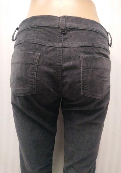 Dámske sivé elastické nohavice, benetton, l, benetton,l