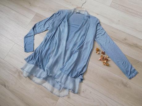 Blejzer ľahučký vzdušný, padavá látka-38/40 v, bav, 38