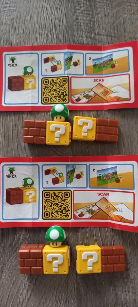 Kinder figúrka super mario 3,