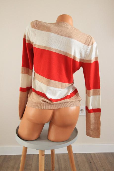 Pásikavý sveter, s/m, s