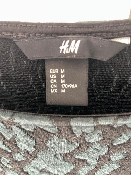 Šaty s dlhým rukávom, h&m,m