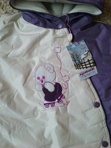 Detská veľmi teplá zimná kombinéza, 92