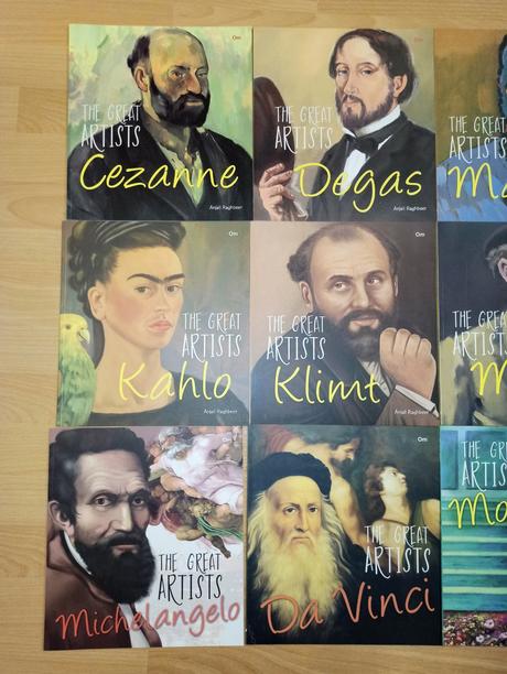 Great artists - 12 knih, 